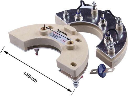مولد بدون فرش RSK2001 مجموعة خدمة مقوم الصمام الثنائي مولد المعدل 25A لمولدات 1kw إلى 50kw مجموعة in Kuwait