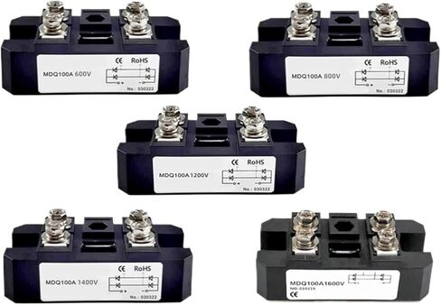 1PCS MDQ100A1600V Single-Phase Bridge MDQ100-16 MDQ100A 600V 800V 1000V 1200V 1400V 1600V 1800V AC-DC Single-Phase Bridge Module(MDQ100A 1200V) in Kuwait
