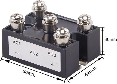 Power 100A AMP 1600V Volt Bridge Rectifier diode Three Phase Fast Recovery Rectifier diode 3PH M50100TB1600 in Kuwait