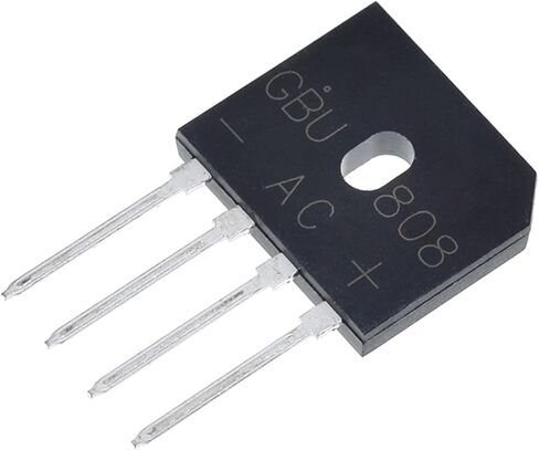 5 قطعة GBU808 800 فولت 8A مقوم الجسر الثنائي للطاقة in Kuwait