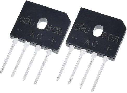 5 قطعة GBU808 800 فولت 8A مقوم الجسر الثنائي للطاقة in Kuwait