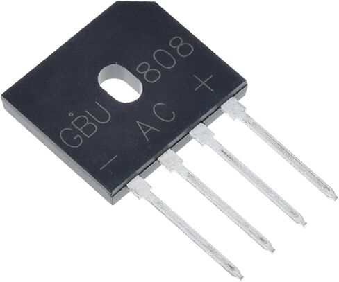 5 قطعة GBU808 800 فولت 8A مقوم الجسر الثنائي للطاقة in Kuwait