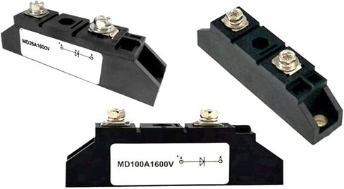 1PCS MD110-16 Anti-Recoil diode MD26A 40A 55A 70A 90A 100A 110A 1600V diode High Reverse Resistance Point Contact diode Module M220(Radiator 20150) in Kuwait