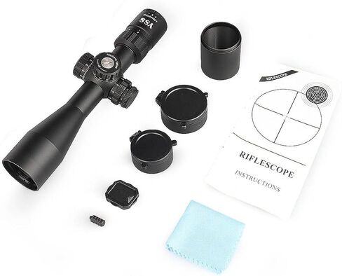 YSS 4-16x44 FFP Rifle Scope for Hunting & Long Range Shooting, First Focal Plane Illuminated MIL-DOT Reticle, 30mm Tube, Side Parallax, Tactical Locking Turrets, Waterproof Fogproof Shockproof in Kuwait