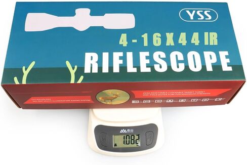YSS 4-16x44 FFP Rifle Scope for Hunting & Long Range Shooting, First Focal Plane Illuminated MIL-DOT Reticle, 30mm Tube, Side Parallax, Tactical Locking Turrets, Waterproof Fogproof Shockproof in Kuwait