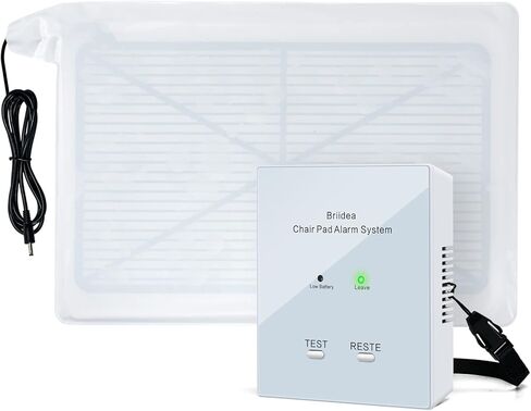Chair Alarm for Elderly & Dementia Patients, Briidea Wheelchair Alarm with Sound & Light Alerts, Fall Prevention, Easy to Clean, Enhanced Safety Protection in Saudi Arabia