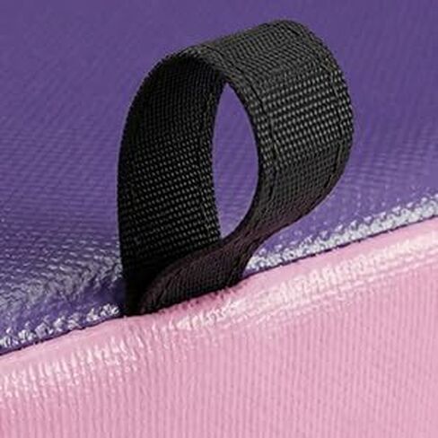 سجادة الجمباز المثمنة، 19 بوصة × 19 بوصة × 23 بوصة، سجادة تمرين منزلية على شكل مهارة، مع رغوة عالية الكثافة وغطاء مقاوم للماء، سجادة تدحرج على شكل مهارة، مدرب خلفي للجمباز والتشجيع والفنون القتالية in Kuwait