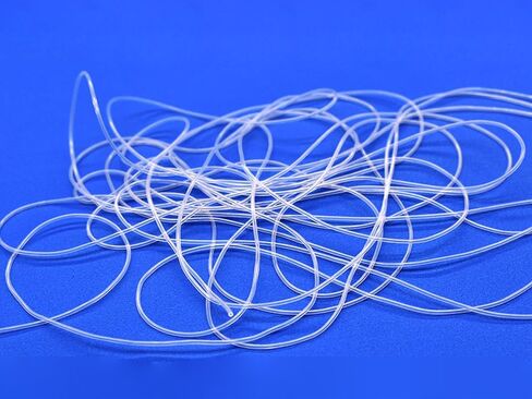 أنبوب شعري من السيليكون، خرطوم شفاف بفتحة صغيرة، قطر داخلي 0.2 مم ~ 0.8 مم، درجة عادية، للاستخدام في المختبر (Ф0.4 مم × Ф2 مم، القطر الداخلي × القطر الخارجي × 1 متر الطول) in Kuwait