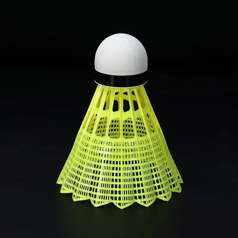 kunli Badminton Birdies 12 PCS, Nylon Badminton Shuttlecocks with Stability Durability for Baseball Batting Practice Training, Medium Or High Speed Birdie Balls in Kuwait