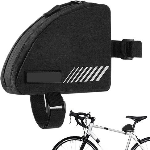 Frame - Stylish Bicycle 0.4L, Triangular Reflective Storage, Front Frame Men Women Mountain | Multipurpose Outdoor Indoor Utility Portable in Saudi Arabia