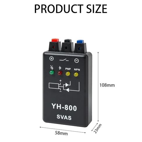 جهاز اختبار أجهزة الاستشعار YH-800، يختبر بدقة المفاتيح الكهروضوئية والقرب والمفاتيح المغناطيسية مع إشارة واضحة، جهاز اختبار المفاتيح الكهروضوئية لأجهزة استشعار خلايا الصور in Kuwait