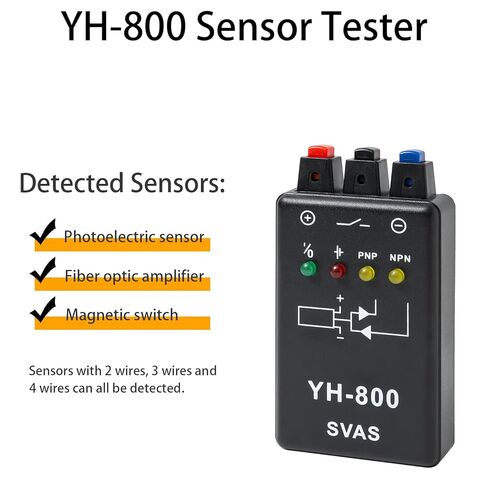 جهاز اختبار أجهزة الاستشعار YH-800، يختبر بدقة المفاتيح الكهروضوئية والقرب والمفاتيح المغناطيسية مع إشارة واضحة، جهاز اختبار المفاتيح الكهروضوئية لأجهزة استشعار خلايا الصور in Kuwait
