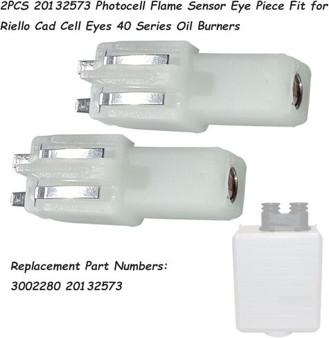 20132573 Photocell Flame Sensor Eye Piece 2PCS Fit for Riello Cad Cell Eyes 40 Series Oil Burners in Kuwait