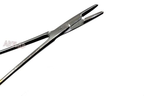 2 EA Premium German Grade Olsen HEGAR Needle Holder 6.5" Serrated Dental Gold Rings (CYNAMED) in Kuwait