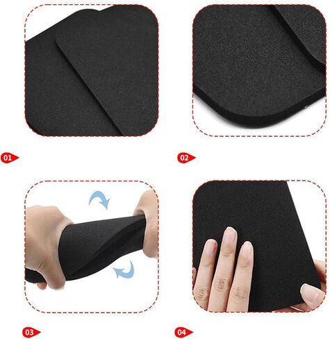 Ski Shin Guard Pad,4-Piece Foam Protection Padding | Elastic Snowboard Shin Padding,for Men Women Adults Youth Players Hobbyists in Saudi Arabia
