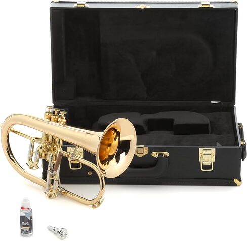 Conn 1FG Vintage One Bb Flugelhorn Gold Brass Bell in Saudi Arabia