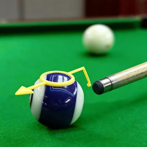 EVKILKJS 2 Pack Billiards Aiming Trainer, Adjustable Guide System with Ghost Ball Visualization, Build Muscle Memory for Pool & Snooker, Easy Setup in Saudi Arabia