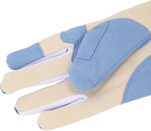 Padded Fencing Glove, Anti Slip Design Sabre Glove, Fencing Practice with Premium Knitted Fabric Comfortable Fit for Right Handed Sabre Training and Competition (L Adjustment Range: 38-60cm in Kuwait