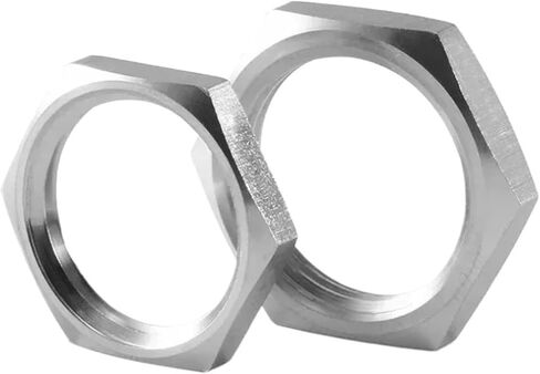 1 قطعة 1/2 "3/4" 1 "1-1/4" 1-1/2 "2" BSPT أنثى الموضوع الجوز وصلة أنابيب 304 صواميل سداسية من الفولاذ المقاوم للصدأ وصلة أنابيب (1/2") in Kuwait