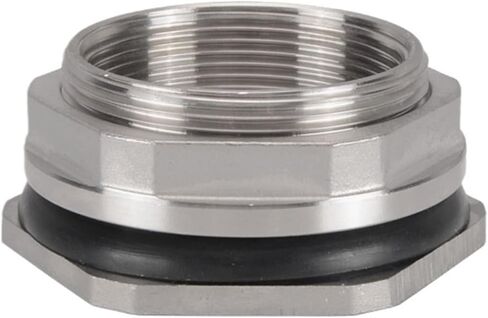 1 قطعة 1/2" 3/4" 1" 1-1/4" 1-1/2" موصل خزان المياه أنبوب ذكر تركيبات دوارة مفتاح واحد فضفاض مع حشية (316 فولاذ مقاوم للصدأ، 3/4") in Kuwait