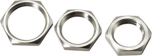 2 قطعة وصلة أنابيب من الفولاذ المقاوم للصدأ ss 304 صواميل سداسية 1/8 "1/4" 3/8 "1/2" 3/4 "1" 1-1/4 "1-1/2" BSPT محول الموضوع (DN6) in Kuwait