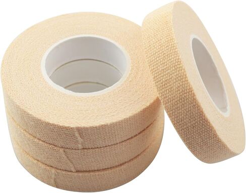 6 Roll Adhesive Tape for Guzheng and Pipa Professional Adult Performance Finger Protection Cotton Tape Non Sticky Instrument Grading Soft Tape Length 500cm/197inches in Saudi Arabia