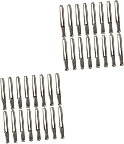 32pcs Lyre Harp String Nails Metal Tuning Fixing for Musical Instruments Suitable for Harpsichord Guzheng and Dulcimer Easy to Use and Carry Silver in Kuwait