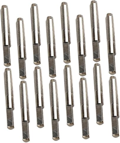 32pcs Lyre Harp String Nails Metal Tuning Fixing for Musical Instruments Suitable for Harpsichord Guzheng and Dulcimer Easy to Use and Carry Silver in Kuwait