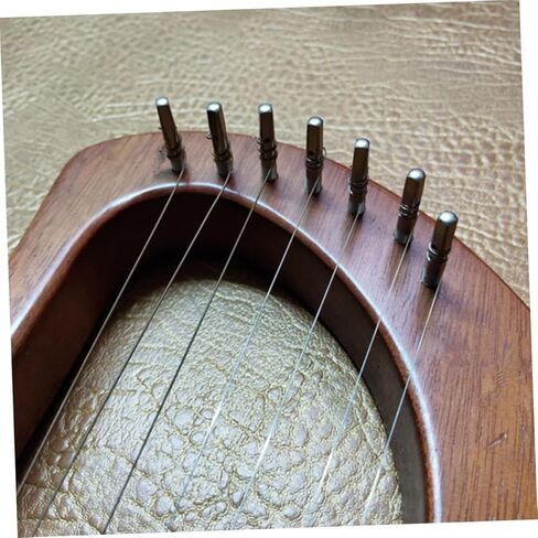 32pcs Lyre Harp String Nails Metal Tuning Fixing for Musical Instruments Suitable for Harpsichord Guzheng and Dulcimer Easy to Use and Carry Silver in Kuwait