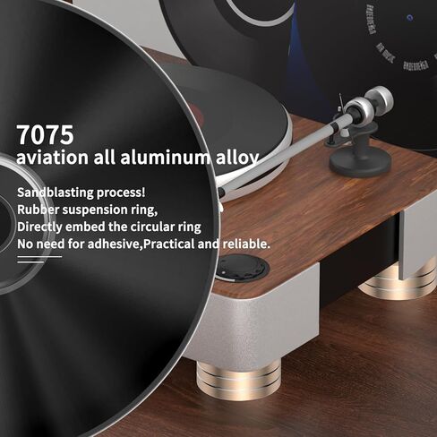 الذهب 4 قطعة 40x20 مللي متر الألومنيوم HiFi AMP المتكلم عزل حامل القرص الدوار DAC قدم الوسادة in Kuwait