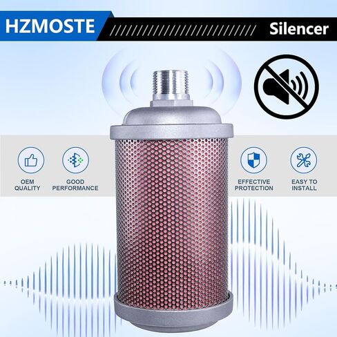 XY-07 Silencer 3/4"NPT Male Interface" is suitable for exhaust silencers of equipment such as dryers, air compressors, vacuum pumps, etc in Kuwait