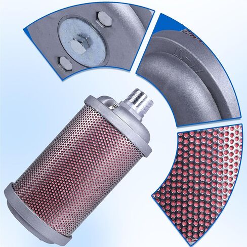 XY-07 Silencer 3/4"NPT Male Interface" is suitable for exhaust silencers of equipment such as dryers, air compressors, vacuum pumps, etc in Kuwait