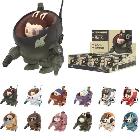 POP MART The Monsters x Kow Yokoyama Ma.K. Blind Box Figures, Random Design Box Toys for Modern Home Decor, Collectible Toy Set for Desk Accessories, 1PC in Kuwait