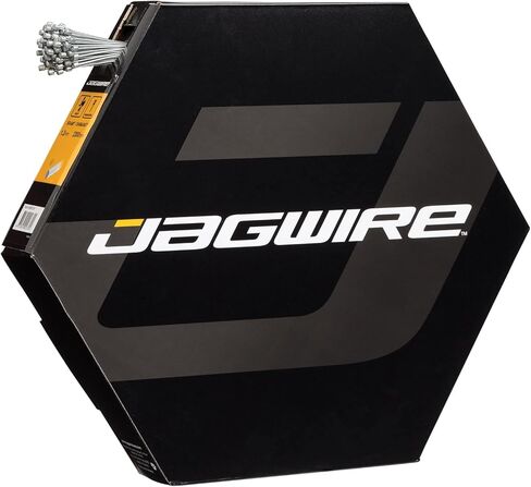 مجموعة Jagwire Basics مكونة من 100 كابل تروس من الفولاذ المقاوم للصدأ مقاس 1.2 × 2300 مم متوافق مع SRAM وShimano in Kuwait