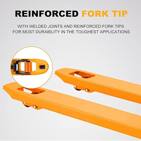 Tory Carrier Strong Manual Pallet Jack Hand Pallet Truck 48" Lx27“W 6600lbs Capacity in Kuwait