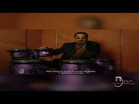 TOCA Jimmie Morales Conga 11" Quinto Height: 28" Fibreglass Violet Sparkle 5111-FPS in Saudi Arabia