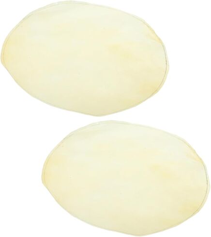 GALPADA 2pcs Drum Goat Leather Drum Covers Durable Conga for Enhanced Bass and Overtone for Musicians and Drummers in Saudi Arabia