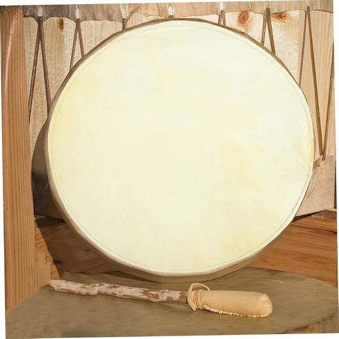 GALPADA 2pcs Drum Goat Leather Drum Covers Durable Conga for Enhanced Bass and Overtone for Musicians and Drummers in Saudi Arabia