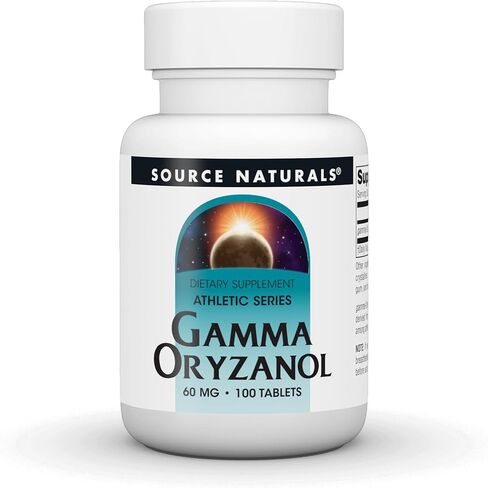 Source Naturals Gamma Oryzanol 60 mg - Athletic Series Dietary Supplement - 100 Tablets in Kuwait