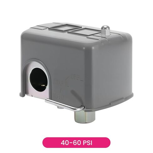 Water Pump Pressure Switch, 40-60PSI Pressure Setting, 1/4" NPT Female, Air-Pump Pressure Switch, Schneider 9013FSG2J24M4 Compatible in Kuwait