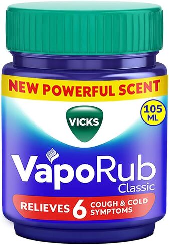 KRUM Vicks Vapo Rub - Ointment for Cold Relief - 100g (Imported) in Saudi Arabia