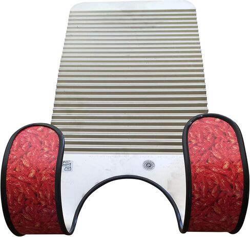 لوح غسيل جراد البحر Zydeco مصنوع يدويًا (ليس جراد البحر الحقيقي) in Kuwait