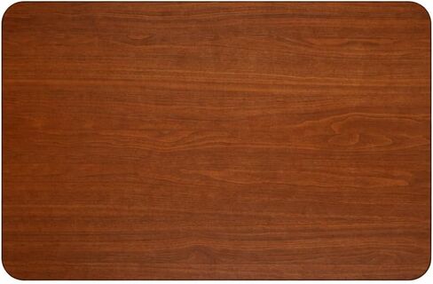 Commercial Reversible Laminate Rectangular Table Top, Walnut/Oak Finish, 30" x 48", 1" Thick - Perfect for Restaurant, Cafe, Cafeteria, Deli, Pizza Shop, Indoor Dining in Kuwait
