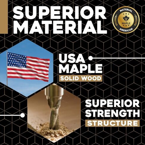 DuraSteel 30x72 Butcher Block Countertop - Maple Solid Wood Workbench for Kitchen, Restaurant, Cabinet, Desk Top, Wood Board, Large Counter Cutting Island Long, Bakery Worktable Dough - Table Top Only in Kuwait