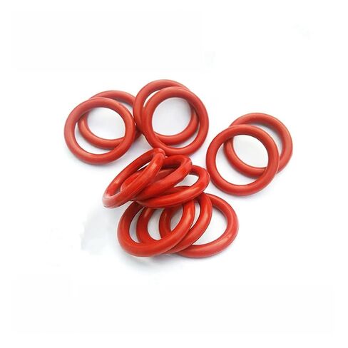 MIUYTRN 1pcs Red Silicone O Ring Gasket Rubber Washer CS7mm ID 243mm~286mm Food Grade Silicon O Ring Gasket Rubber O-Ring cuicui(ID 243x7mm) in Kuwait