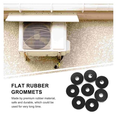 MIUYTRN 8pcs Vibration Suppression Rubber Grommets Flat Flat Rubber Grommets Washers cuicui in Kuwait