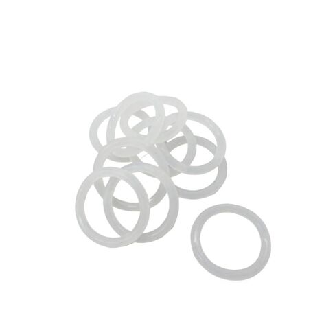 MIUYTRN حشية دائرية من السيليكون الأبيض درجة الطعام 3.5 مم سمك 12/13/14/15/16/17/18/19/20/21/22 مم OD حلقات مطاطية أختام حشية غسالة cuicui (15x8x3.5 مم، 100 قطعة) in Kuwait