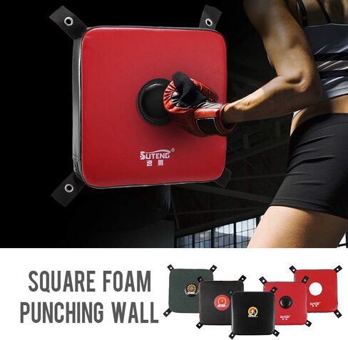 Punching Wall Square Foam Punching Wall Boxing Wall Striking Kick Bag Fighting Pad Solid Karate Training Board Punching Board in Kuwait