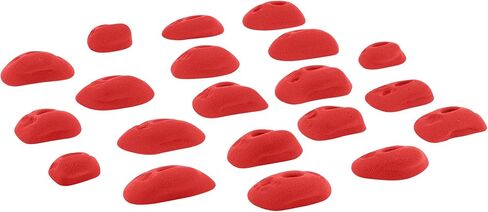 TRANGO Comfy Crimps Grip Holds (10pcs Blue, Geologic) | Indoor Climbing Wall Hardware in Saudi Arabia