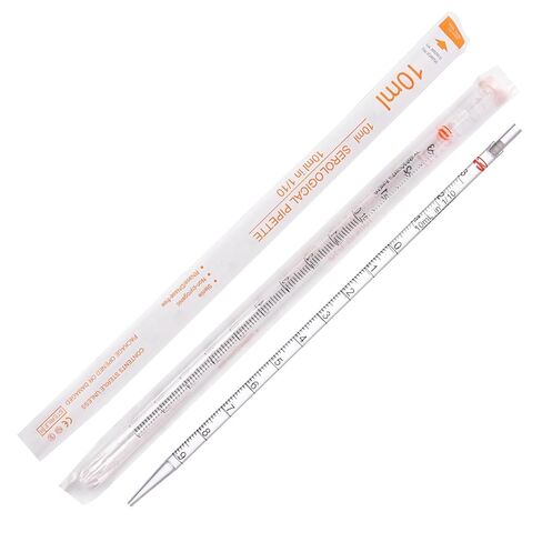 ماصات مصلية 10 مل، معقمة ومغلفة بشكل فردي، عبوة من 50 قطعة in Kuwait